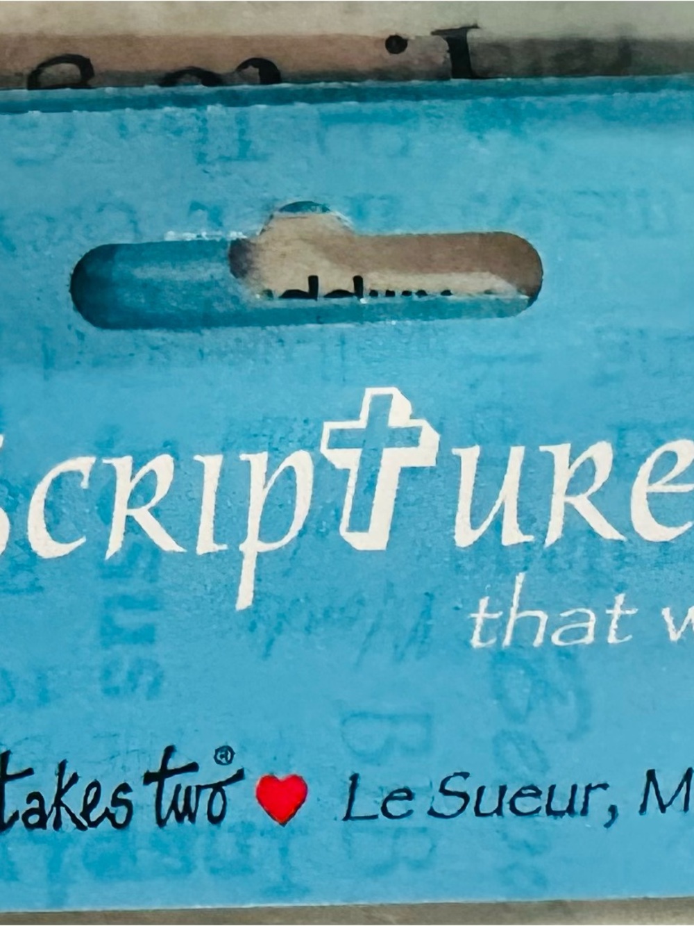 Scripture Wall Decals - 'Give Thanks' Religious Home Design - Picture 2 of 2